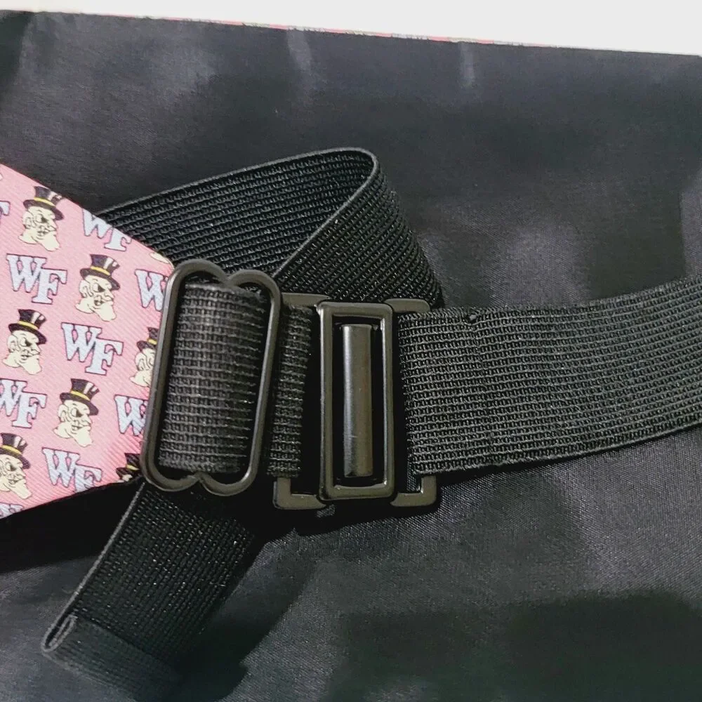 Vineyard Vines Wake Forest Demon Deacons Cummerbund Pink Wedding Groom Formal